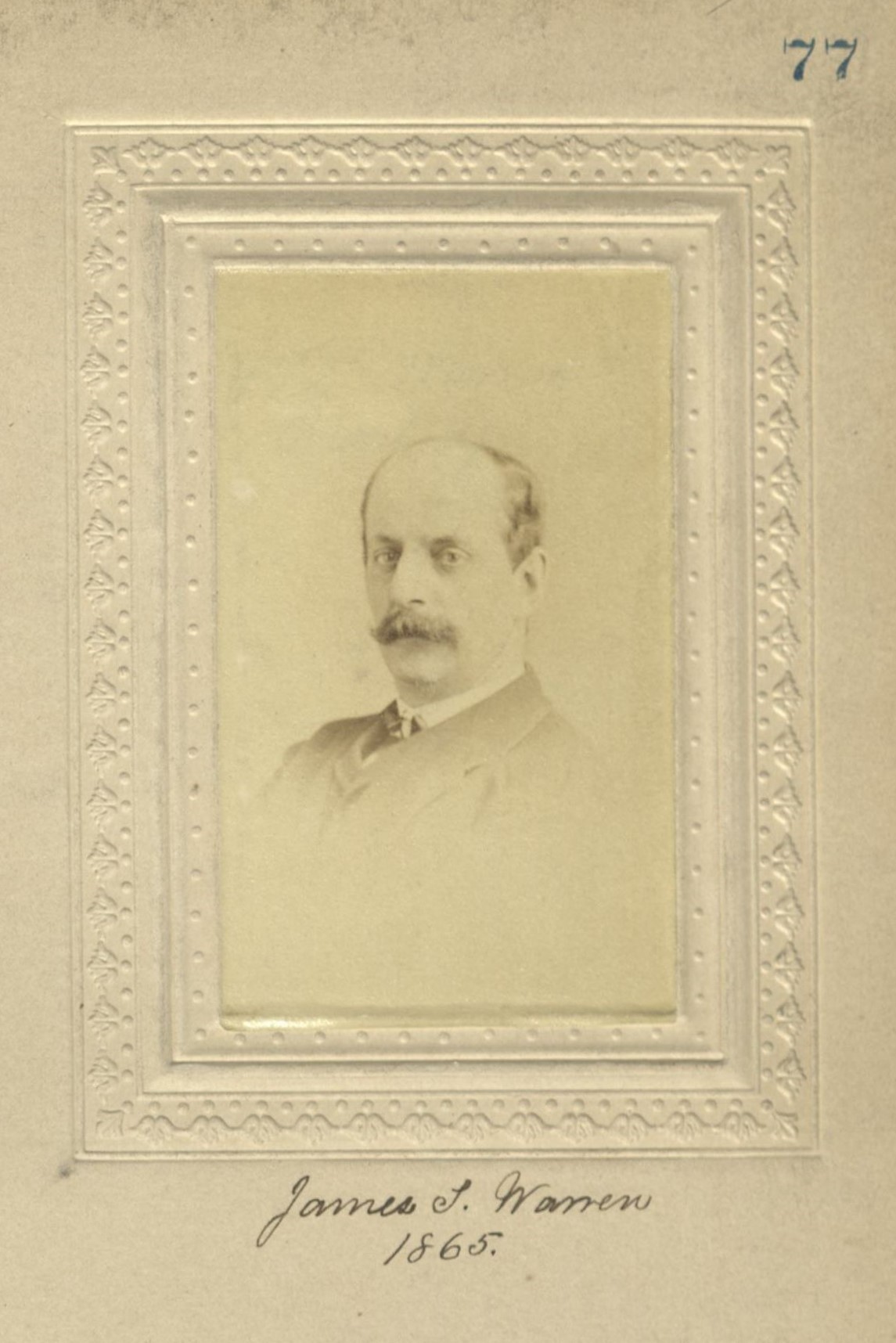 Member portrait of James S. Warren